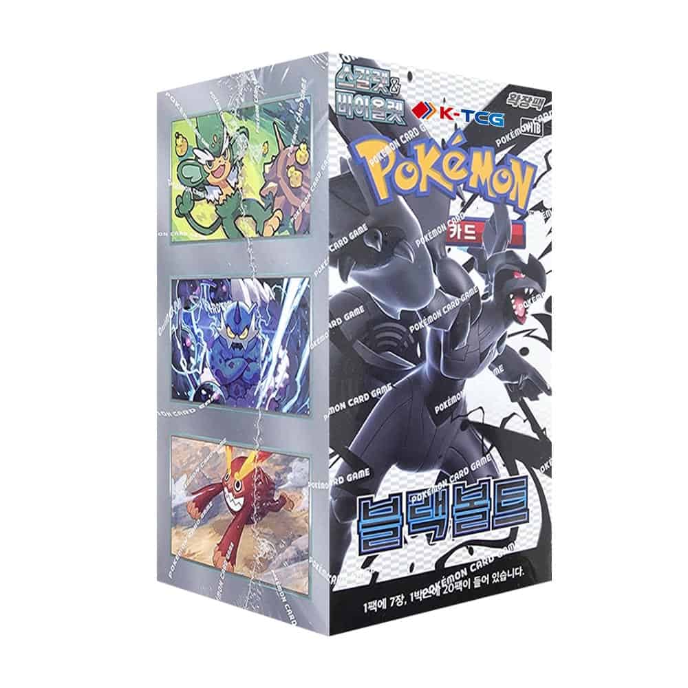 Pokemon Black Bolt (korean) - pokemontcg